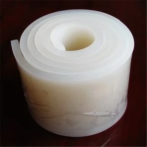 0.Rollo de lámina laminada de caucho de silicona transparente, resistente al calor, fino, de 5 mm, 1 mm, 2 mm