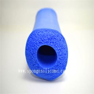 Tubo de esponja de goma de silicona