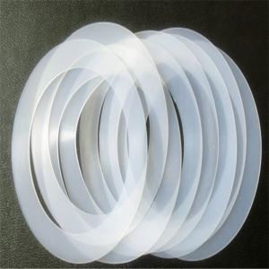 Juntas de goma de esponja de espuma de silicona transparente de calidad alimentaria