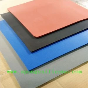 Rollo grueso de Sheet Rubber de la espuma de la esponja del silicón del aislamiento de calor